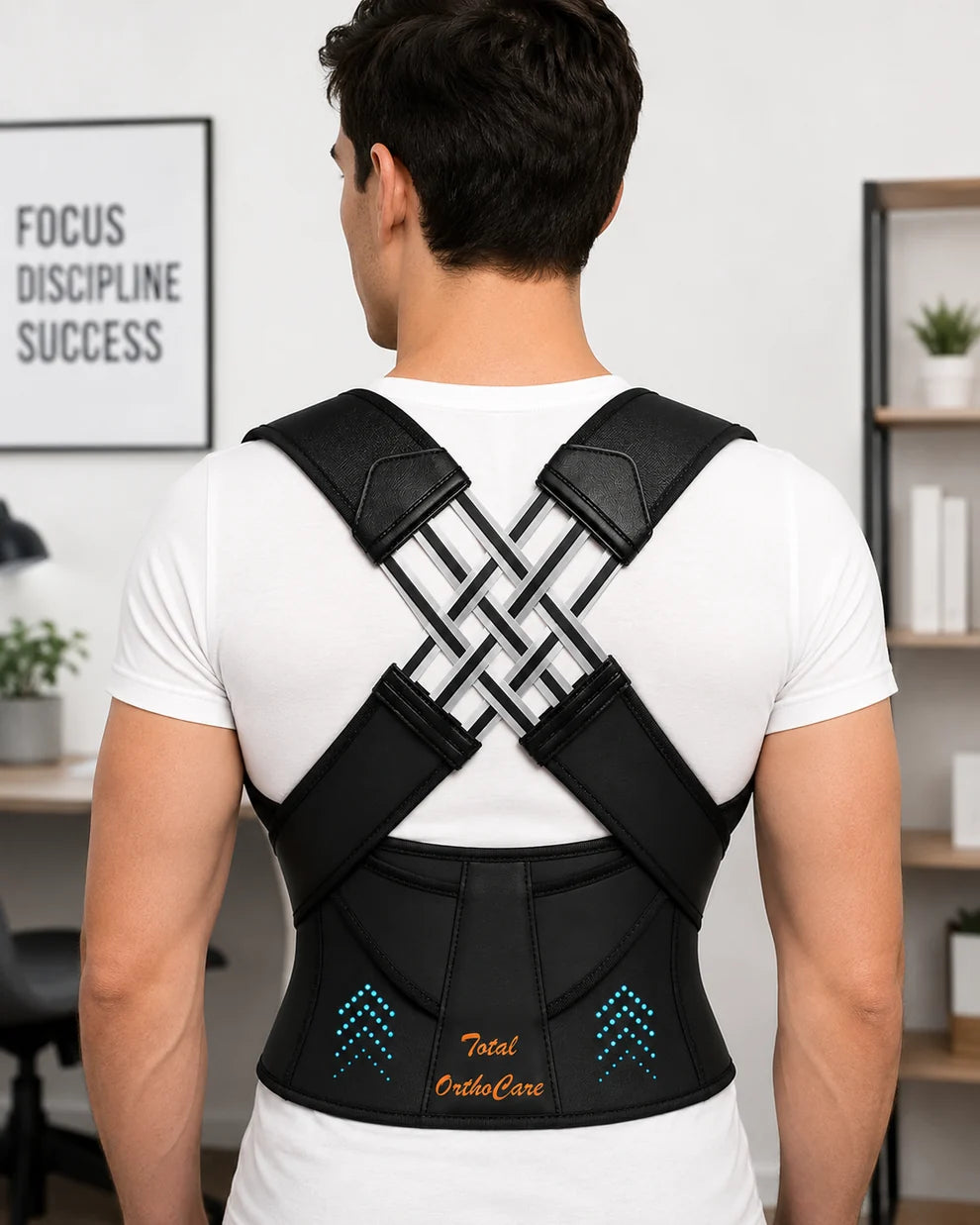 Posture Corrector Free Size – Back Straight & Shoulder Support Belt