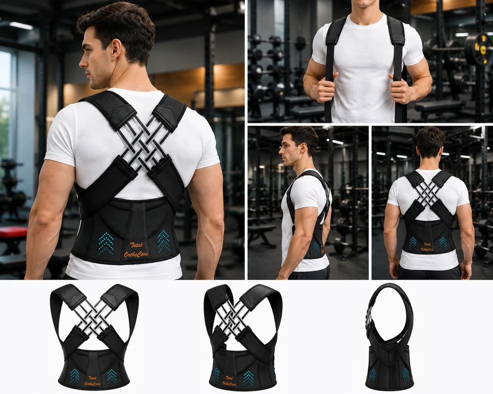 Posture Corrector Free Size – Back Straight & Shoulder Support Belt